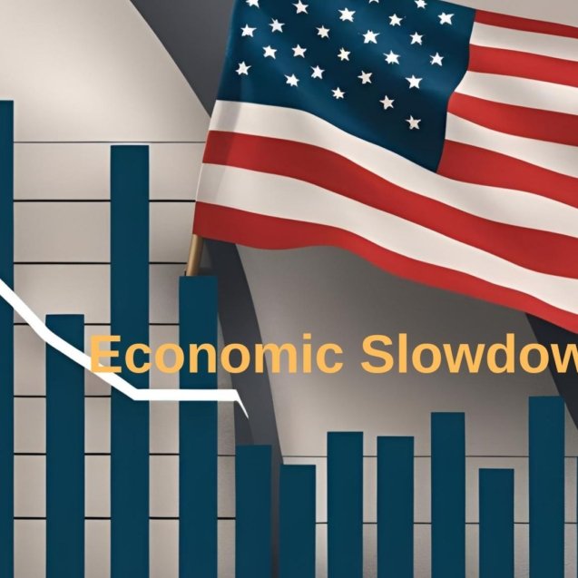 economic slow down in usa image