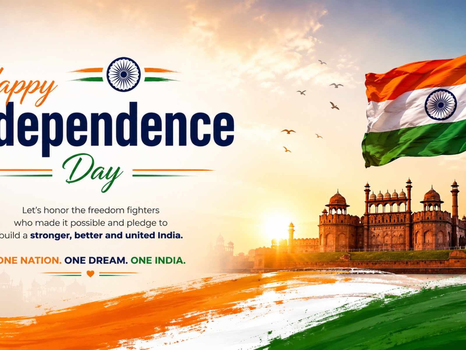 Wishing everyone a very Happy Independence Day 2026