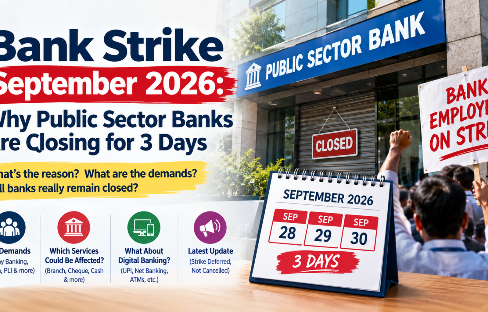 bank strike September 2026
