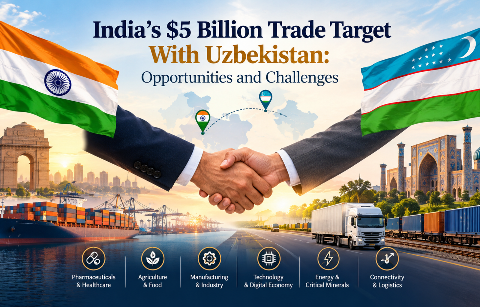 India Uzbekistan trade