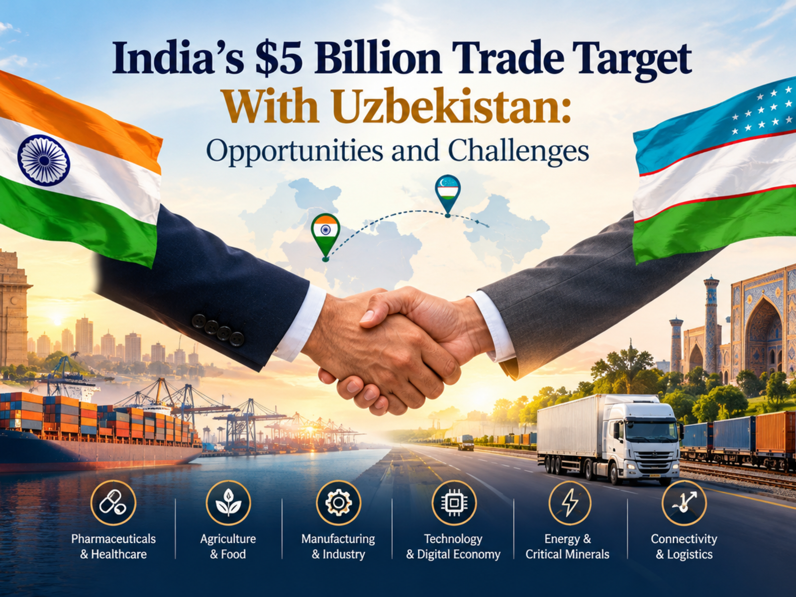 India Uzbekistan trade