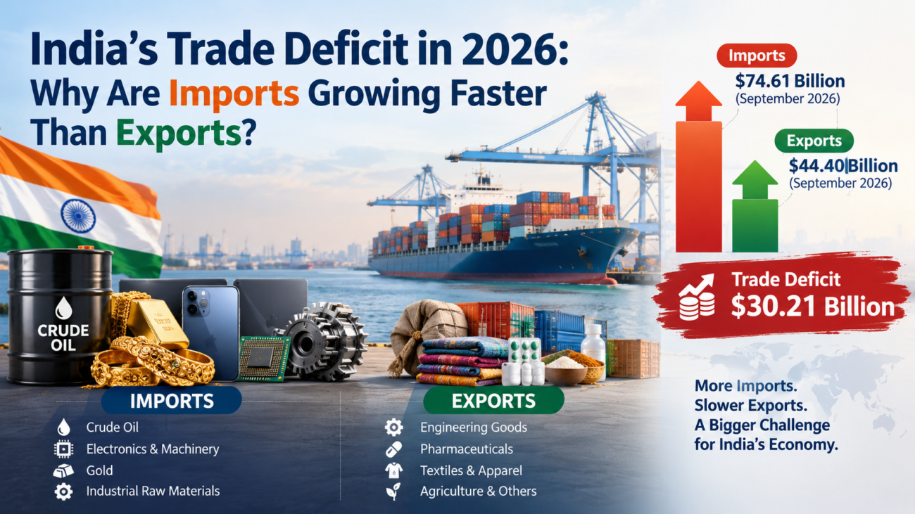 India trade deficit 2026