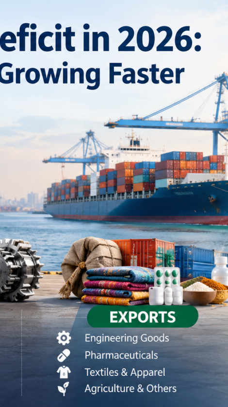 India trade deficit 2026